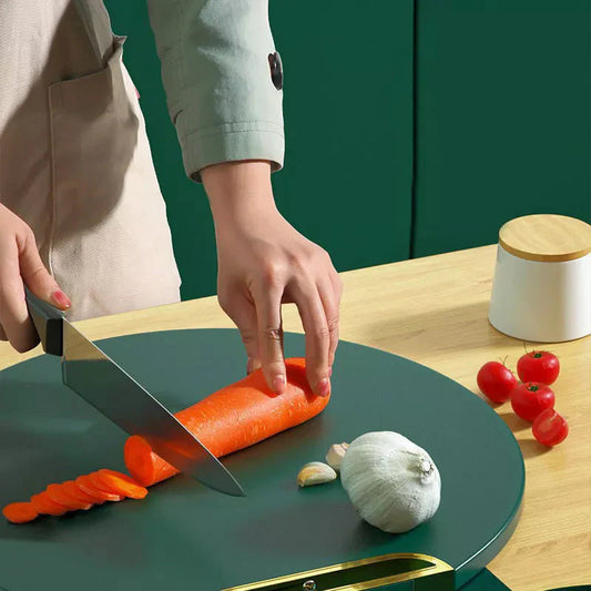 Planche à Découper Multifonctionnelle Double Face - Pratique, Hygiénique et Durable