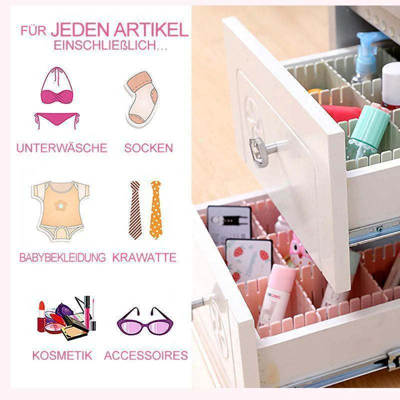 Séparateurs de Tiroirs Réglables pour un Rangement Optimal