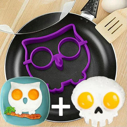Moule en Silicone pour Œufs au Plat