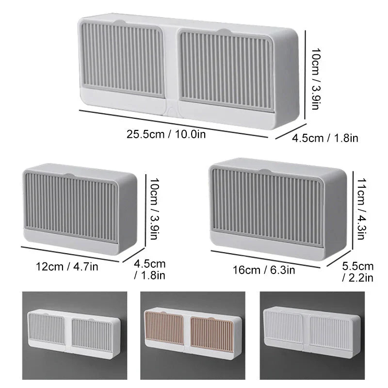 Elégante Boîte à Savon avec Couvercle