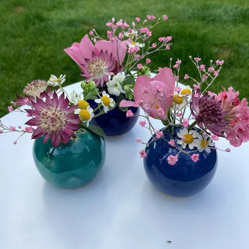 Mini Vase de Fleurs Pierre