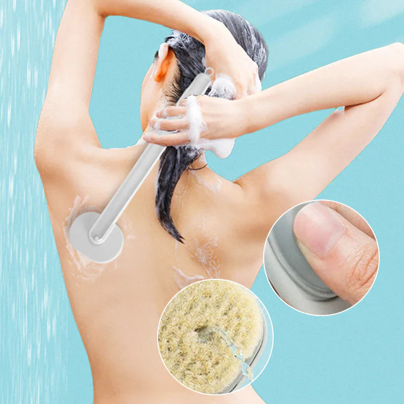 Brosse de Douche Douce avec Long Manche