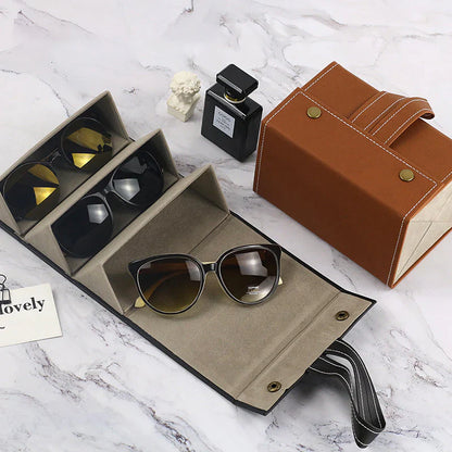 Rangement Pratique pour Lunettes avec Plusieurs Compartiments