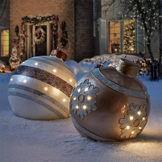 Décoration de Noël Gonflable pour le Jardin