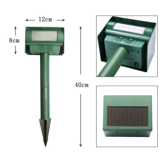 Défense Solaire contre les Animaux - Ecologique, Sûre et Efficace