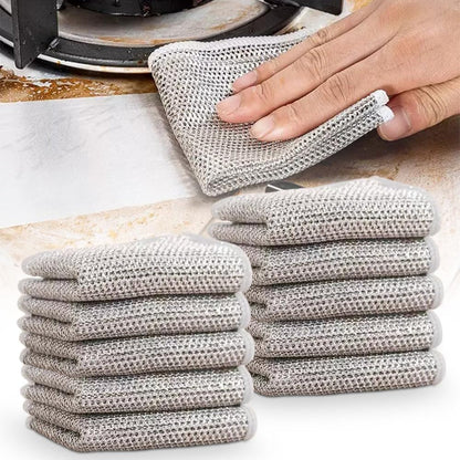 Lavette de Rinçage Efficace en Tissu Métallique