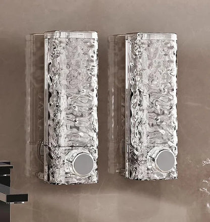 Distributeur de Savon Mural Flexible avec Ventouse