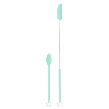 Mini-cuillère Pliable en Silicone - Pratique et Peu Encombrante