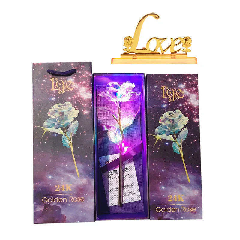 La Rose de la Galaxie Multicolore - un Signe Éternel D' Amour