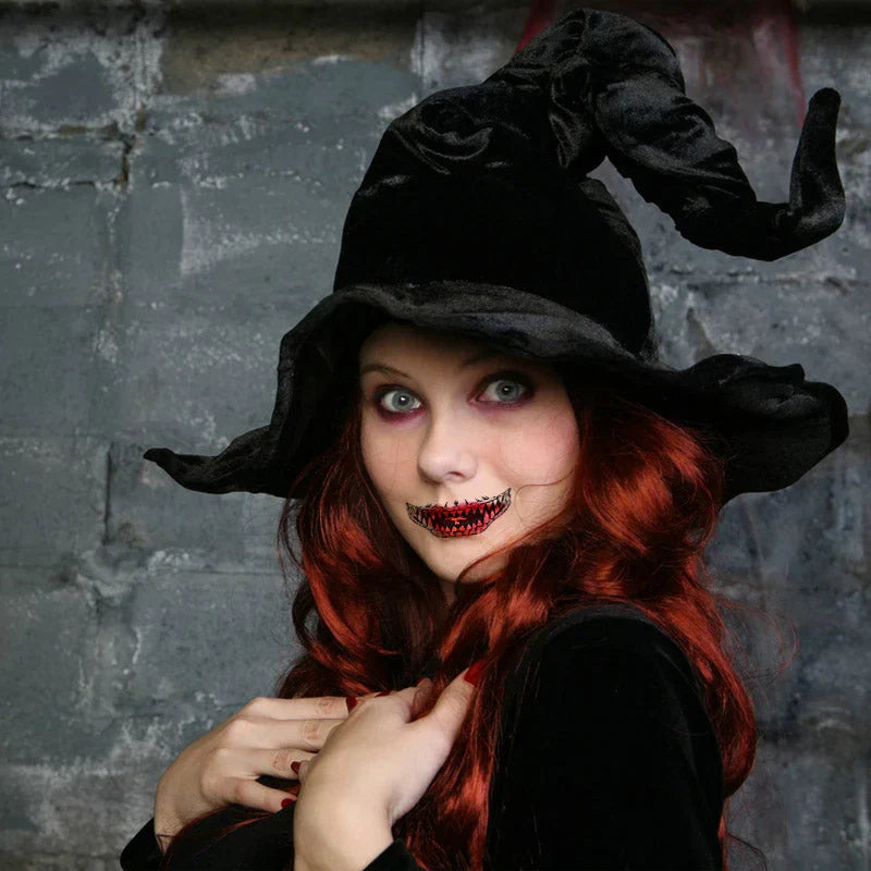 Tattoos Blague D' Halloween - 10 Autocollants Temporaires D' Épouvante