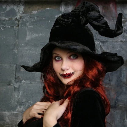 Tattoos Blague D' Halloween - 10 Autocollants Temporaires D' Épouvante