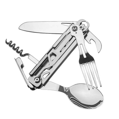 Ensemble D' Outils de Camping Multifonctionnels 5 en 1