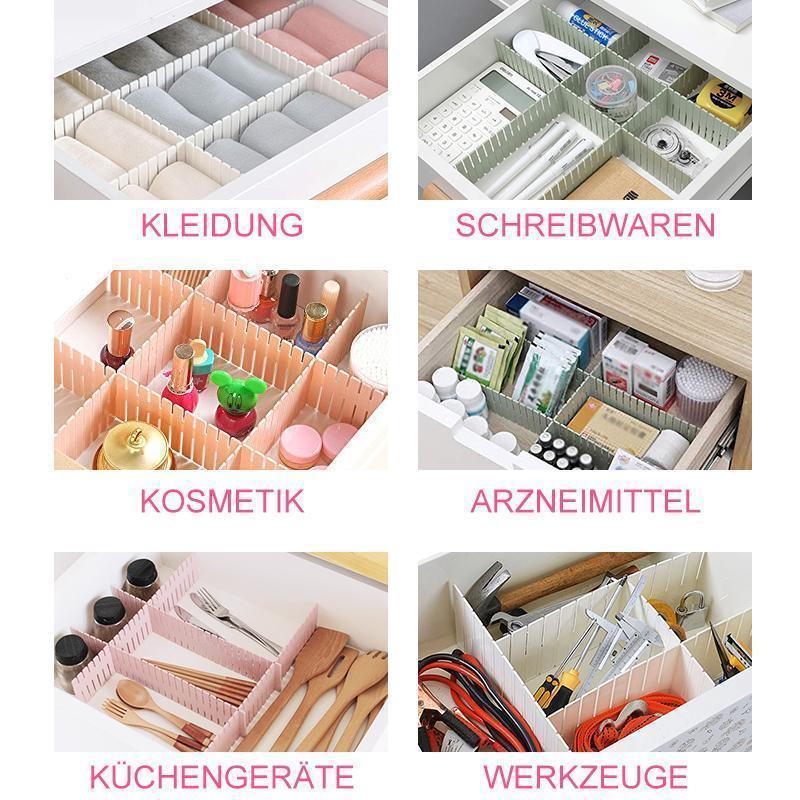 Séparateurs de Tiroirs Réglables pour un Rangement Optimal