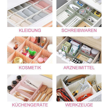 Séparateurs de Tiroirs Réglables pour un Rangement Optimal