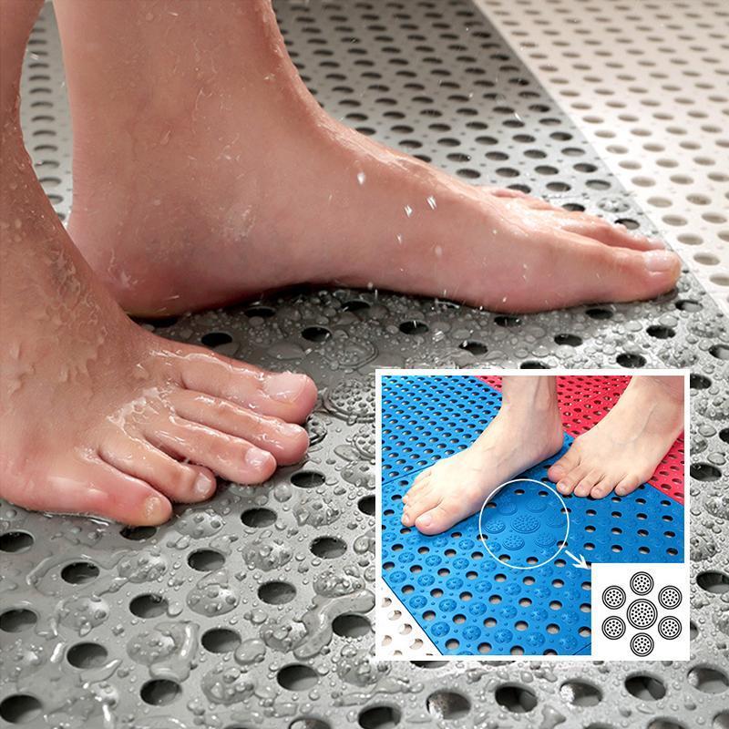 Tapis de Bain Antidérapant avec Fonction de Massage