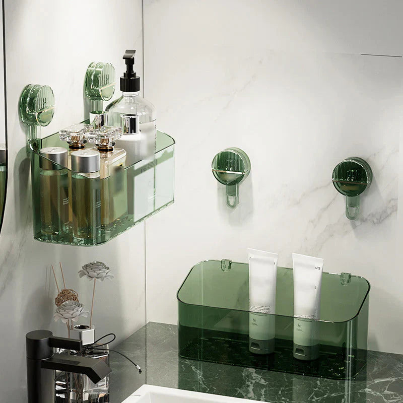 Saugfix - Étagère avec Ventouses pour la Salle de Bain et la Cuisine