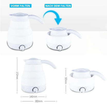 Carafes en Silicone Pliables de Voyage avec Prise Universelle