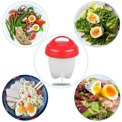 Set de Cuiseurs à Œufs Multi-usages, 6 Pièces
