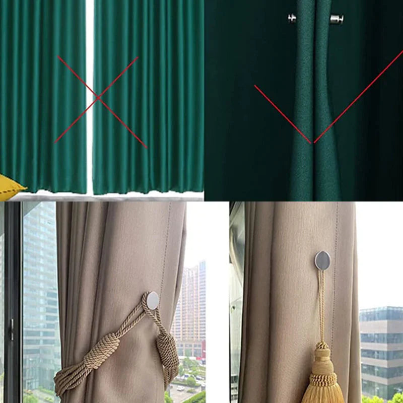 Magnetoclip - des Attaches de Rideaux Magnétiques pour une Décoration de Fenêtre Élégante