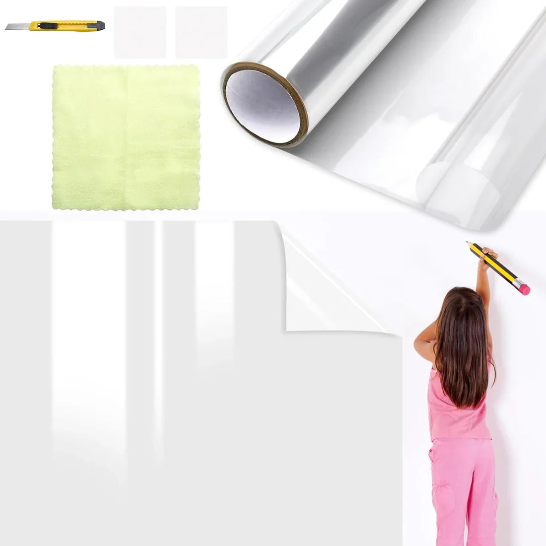 Autocollant de Protection Murale pour Meuble