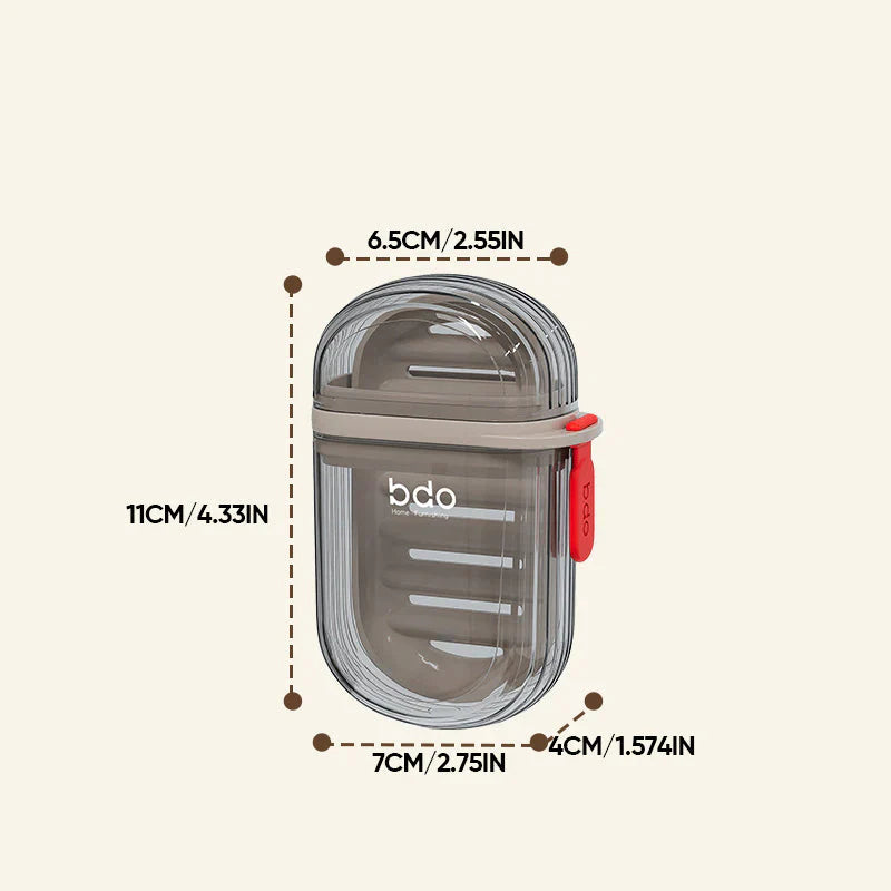 Etui à Savon de Voyage Pratique - Rangement Propre pour les Déplacements