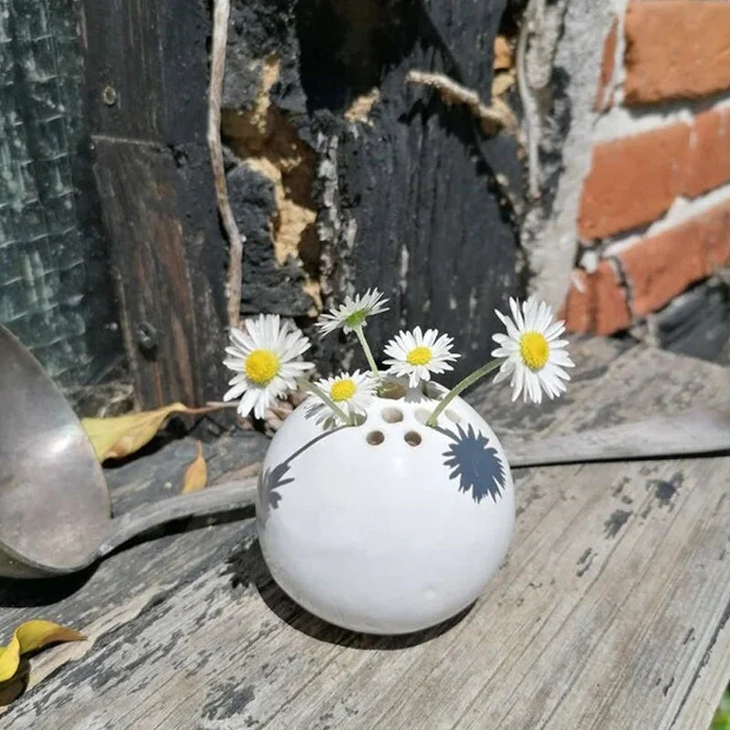 Mini Vase de Fleurs Pierre