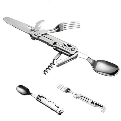 Ensemble D' Outils de Camping Multifonctionnels 5 en 1