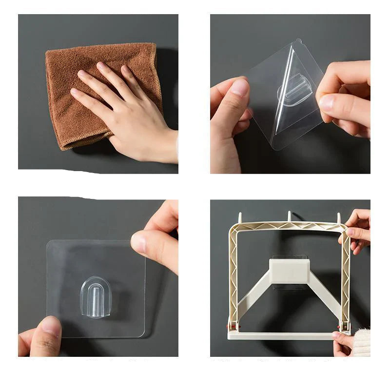 Étagère de Salle de Bain Flexible avec Fonction de Rebondissement