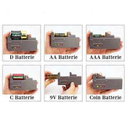 Organisateur de Batterie avec Appareil de Test