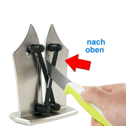 Aiguiseur de Couteaux de Cuisine en Acier Inoxydable