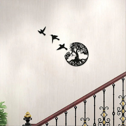Art Mural Métal Arbre de Vie