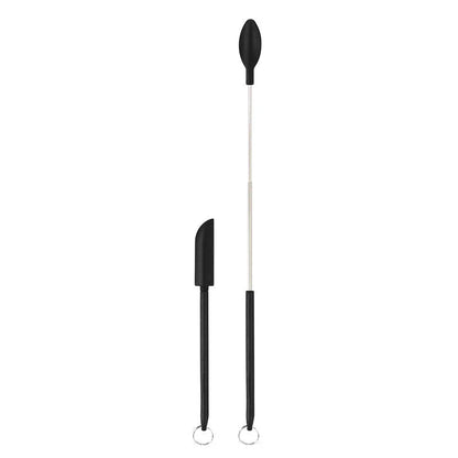 Mini-cuillère Pliable en Silicone - Pratique et Peu Encombrante