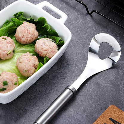 Cuisinepro - Formeuse de Boulettes de Viande en Acier Inoxydable pour des Résultats Parfaits