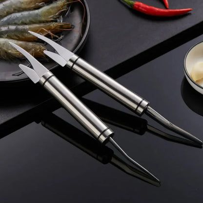 Couteau à Poisson et à Crevettes Multifonctionnel