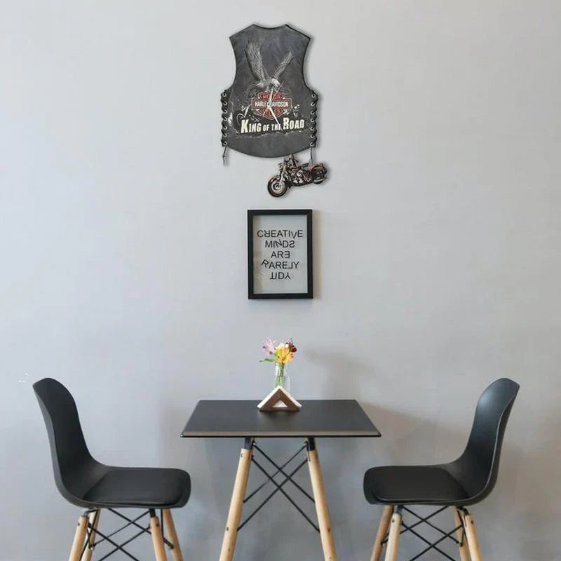 Motoswing - Horloge Murale Pendulaire pour Moto