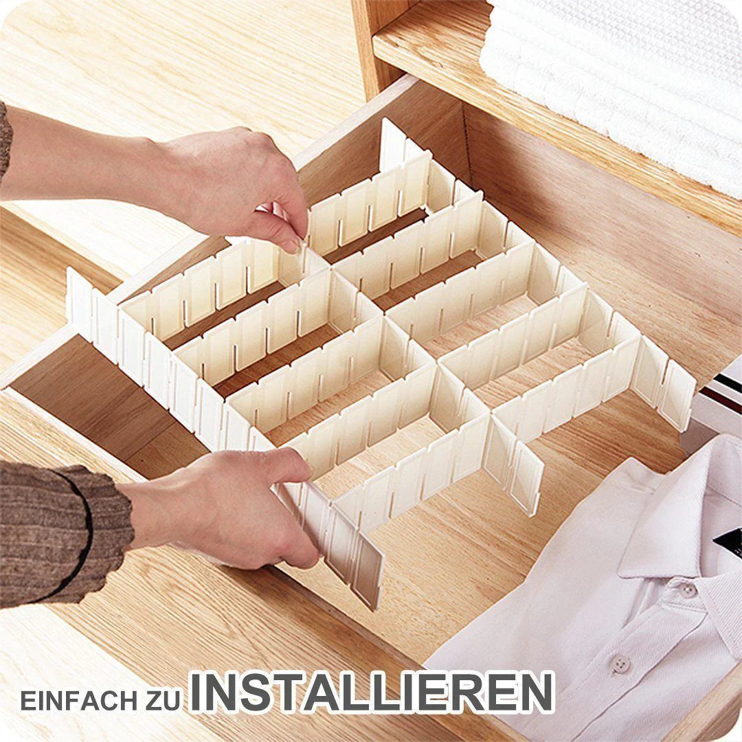 Séparateurs de Tiroirs Réglables pour un Rangement Optimal