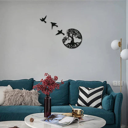 Art Mural Métal Arbre de Vie