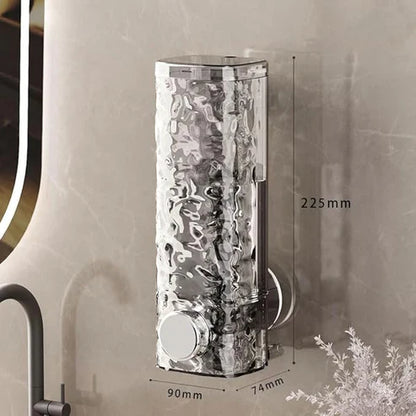 Distributeur de Savon Mural Flexible avec Ventouse