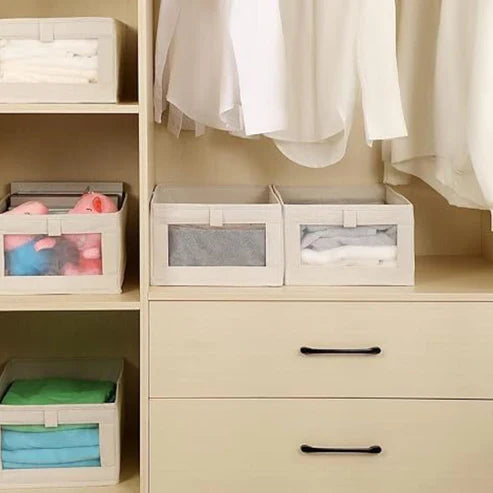 Boîte de Rangement Pliable pour Penderie