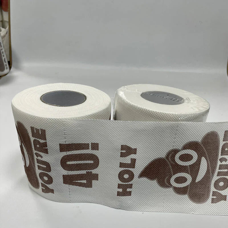 Papier Toilette Amusant - le Plaisir de la Fête pour chaque Salle de Bain