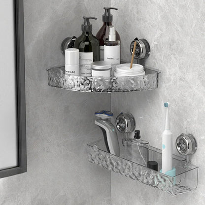 Etagère D' Angle à Ventouses pour la Salle de Bain