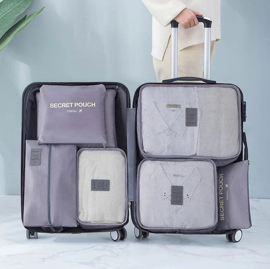 Set de 7 Sacs de Rangement de Voyage
