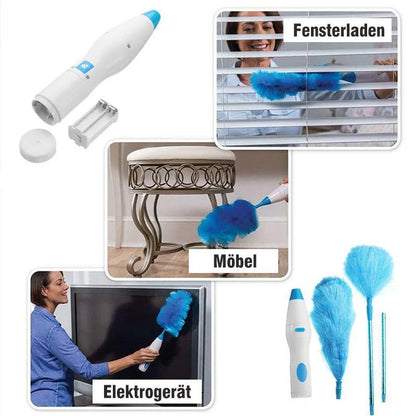 Balai à Poussière Électrique avec Rotation à 360 ° - la Flexibilité pour un Nettoyage en Profondeur