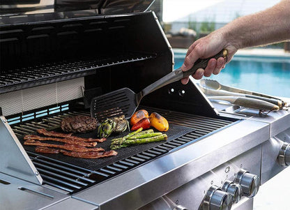 Tapis de Cuisson Anti-adhérent en Téflon - Parfait pour des Grillades sans Stress