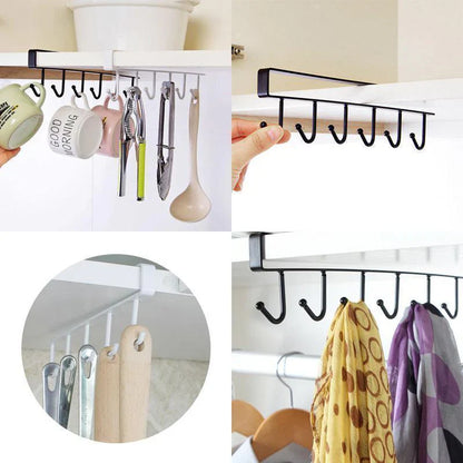 Etagère à Crochets pour Gagner de la Place, 2 Pièces