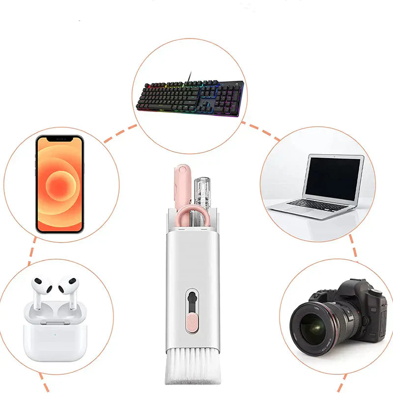 Kit de Nettoyage 7 en 1 pour Appareils Électroniques