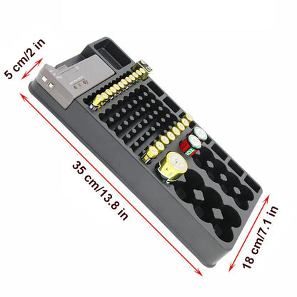 Organisateur de Batterie avec Appareil de Test