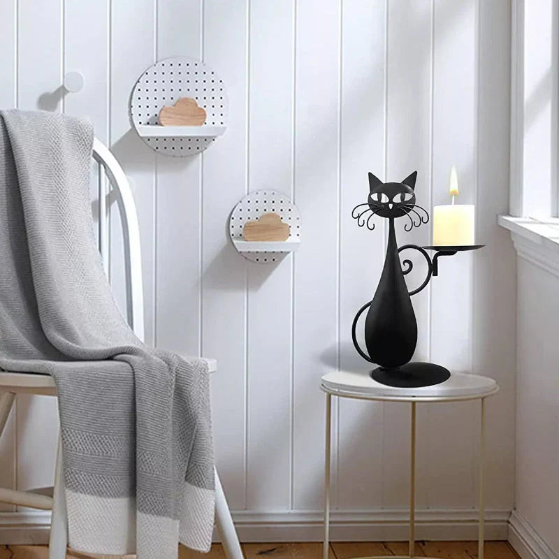 Porte-bougie Mystique pour Chat