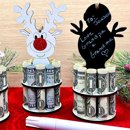 Un Porte-monnaie de Noël Créatif - une Façon Particulière D' Offrir de L' Argent!
