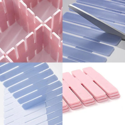 Séparateurs de Tiroirs Réglables pour un Rangement Optimal